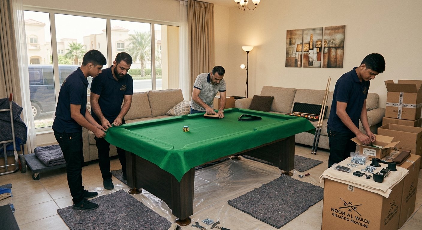 Professional Billiard & Pool Table Moving Services